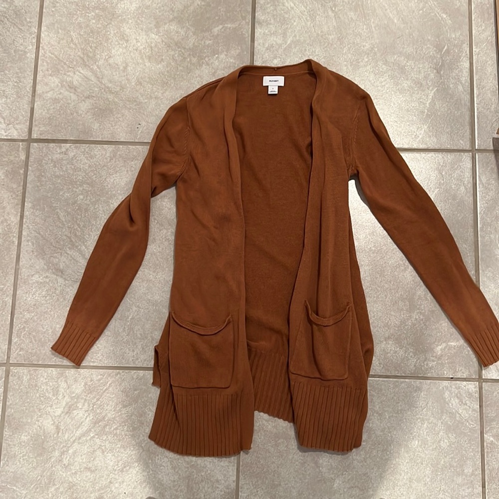 Mustard yellow cardigan